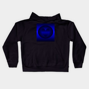 Blue Heart Kids Hoodie